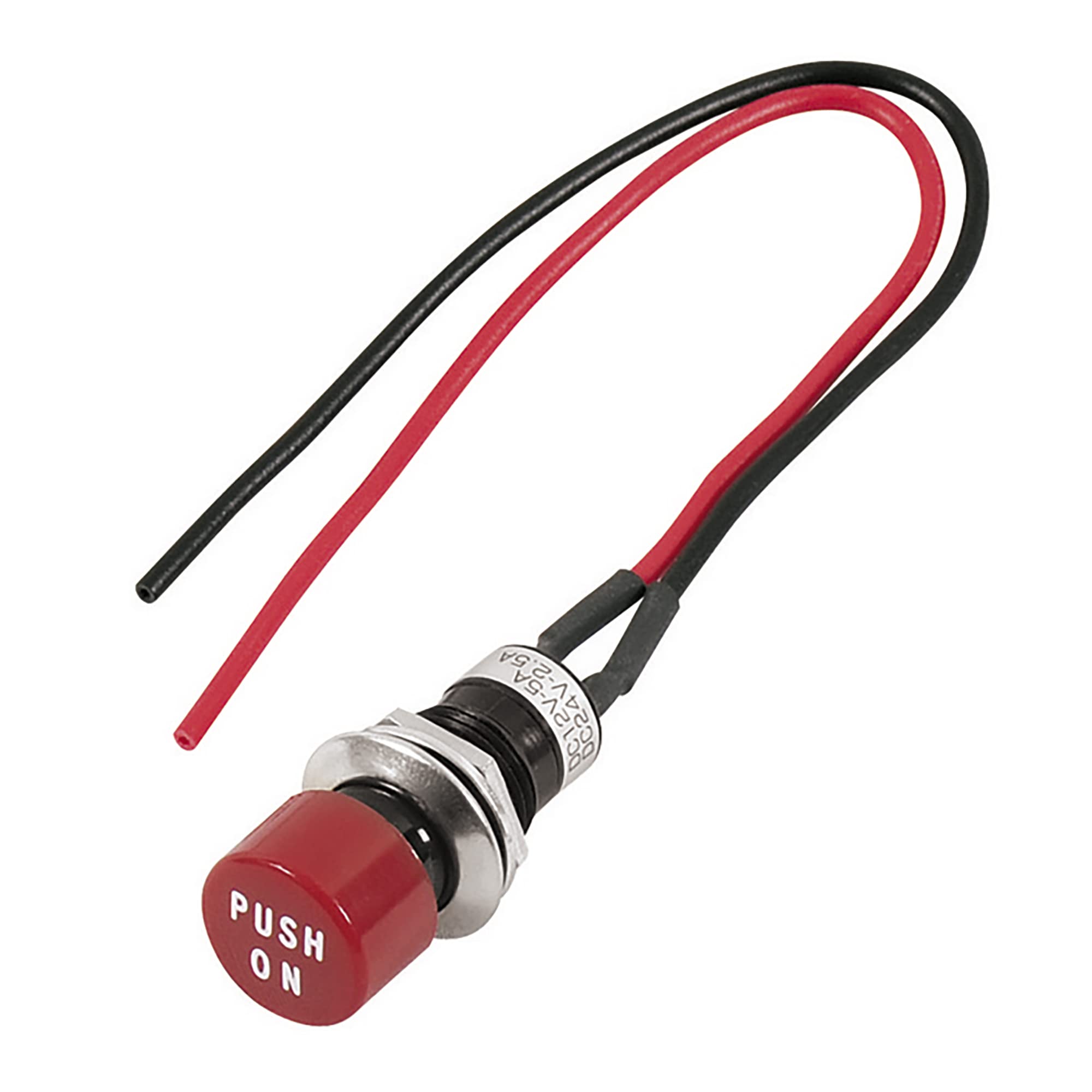 Amazon.co.jp: エーモン(amon) プッシュスイッチ 自動もどり DC12V・5A